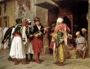 unknow artist Arab or Arabic people and life. Orientalism oil paintings  304 painting